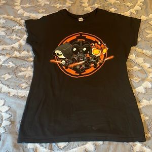Star Wars x power puff graphic tee